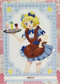 南みれぃ アイカツ！×プリパラ スイパラ コラボ ポストカード