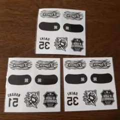 阪神タイガース フェイスシール アイブラックシール
