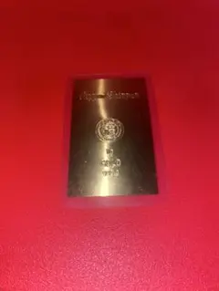 金製バー 999.9 純度 クレジットカードサイズ