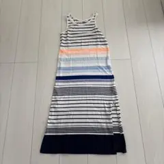 キッズノースリーブ ロングワンピース
