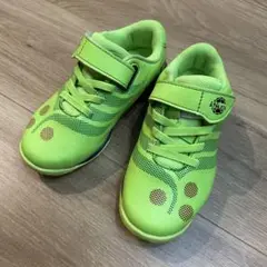 蛍光グリーン キッズシューズ アスレタ　17cm