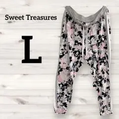 Sweet Treasures 【L】フラワープリントパンツ