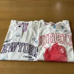 ラブトキシック　ピンクラテ　Tシャツ2枚セット160