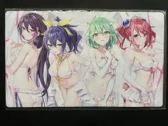 柚子 セレナ リン 瑠璃 プレイマット 遊戯王 ウエディング ビキニ 花嫁