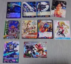 非売品　アニメ・ゲームキャラクター トレーディングカードセット。