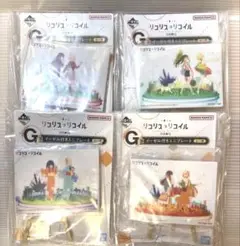 【新品未開封】リコリス・リコイル　一番くじ　G賞　イーゼル付きミニプレート　4種