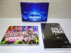 未開封あり／DVD3点セット／EXILE,三代目,GENERATIONS