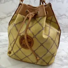 HUNTING WORLD ハンティングワールド 本革×PVC ショルダーバッグ
