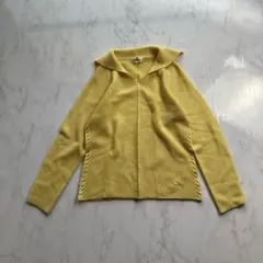 美品 mila schon ミラショーン 長袖トップス M 黄色 長袖 ニット