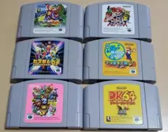 ニンテンドー64 カセット 6本セット !!!