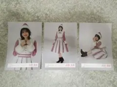 的野美青 クリスマスサンタ衣装 生写真セミコンプセット