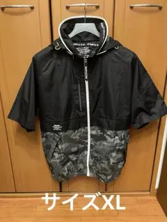 バートル　空調服　サイドファン　AC1176N ブラック/迷彩　サイズXL