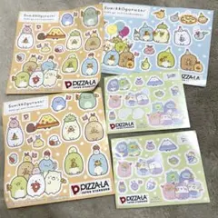 すみっコぐらし ステッカーセット 4枚 ピザーラコラボ　非売品