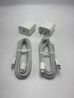 20W USB C急速充電 2個USB-Type-Cケーブル2本セット