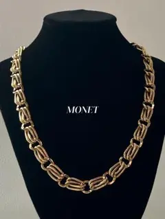 MONET モネ ゴールド リンクチェーン ネックレス