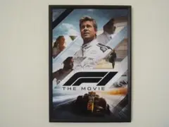 A4 額付き ポスター F1 エフワン Brad Pitt ブラッドピット