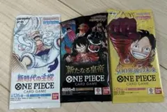 ONE PIECE トレーディングカード 3パック