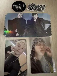 ホシ ファンパーティー weverse global ホログラムチケ ピンバッジ