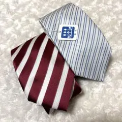 ストライプネクタイ2本セット