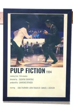 パルプフィクション　Pulp Fiction　ポスター　額付き