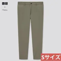 売り切り UNIQLO Theory 感動パンツ カーキ S