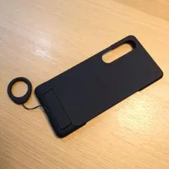 SONY Xperia 1V 純正 ケース ブラック XQZ-CBDQ