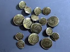 紋章デザインボタン 大小セット