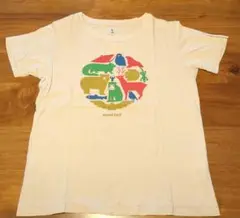 mont-bell 動物プリント Tシャツ 130cm 綿100% モンベル