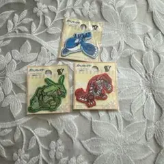 ポケモン　ワッペン　カイオーガ　レックウザ　グラードン　新品　3点