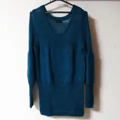 【1/9までSALE】モヘア混 ニットセーター
