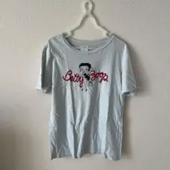 GU ベティー　Tシャツ　水色　betty