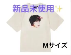 【正規品】RUNSEOKJIN 韓国コヤン限定 ジン 顔Tシャツ