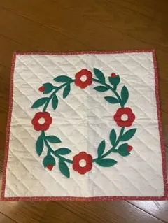 ハンドメイド　中古　マルチカバーパッチワークタペストリー