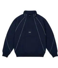 PALACE ハーフジップスウェットREFLECTO 1/4 ZIP NAVY