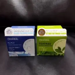MEDIHEAL ティーツリーパッド、アクアエッセンスパッド
