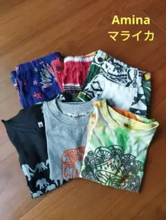 アミナコレクション　マライカ　キッズ　子ども服　半袖　ズボン　6点　まとめ売り