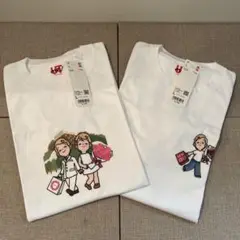 ユニクロ UT タマタカ限定 ローズちゃんTシャツ Lサイズ 2点セット B