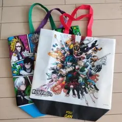 【未使用2個組】僕のヒーローアカデミア　ショッピングバッグ