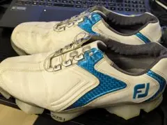 【毎日値下げ】【中古】FJ XPS-1 ゴルフシューズ ホワイトブルー 26.0