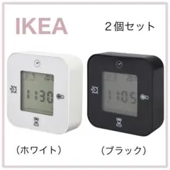【新品】IKEA イケア クロッキス 2点セット 時計 温度計 アラームタイマー