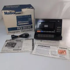National　ナショナル　カセットテープレコーダー　RQ−8030