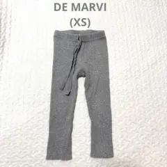 韓国子供服 DE MARVI リブ レギンス ベビー XS グレー