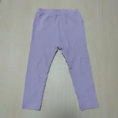 UNIQLO キッズ レギンス 90cm ラベンダー
