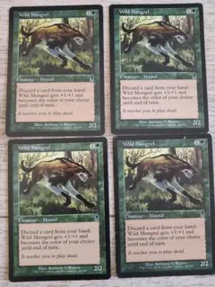 最終 SALE❗️MTG 野生の雑種犬　エラーカード　1枚 2025年最新】野生の雑種犬の人気アイテム - メルカリ