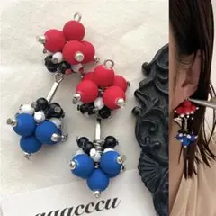 ▫︎▪︎1892025▪︎▫︎万博ミャクミャクカラーピアス/aaacccu