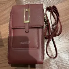 スマホポーチ ほぼ未使用 傷あり