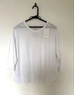 FABRIQUÉ en planete terre ホワイト五分袖Tシャツ