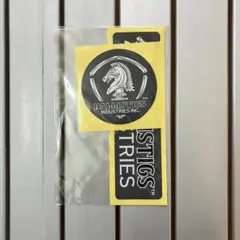 HORSE LOGO STICKER SET/ステッカー2枚セット●GRAY