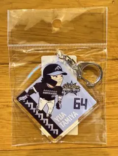 【非売品】ファンクラブ限定 ファイターズ　田宮裕涼　イラストアクリルキーホルダー