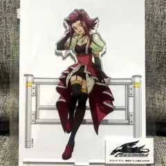 遊戯王5D's 十六夜アキ アクスタ 缶バッジ 絵馬 5点セット 新品未使用